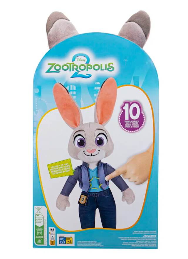 Produktbild 2 för Judy Hopps Interaktivt Gosedjur 35 cm Zootropolis