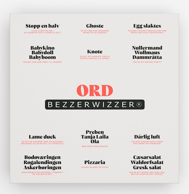 Produktbilde 3 for Bezzerwizzer Ord (NO)