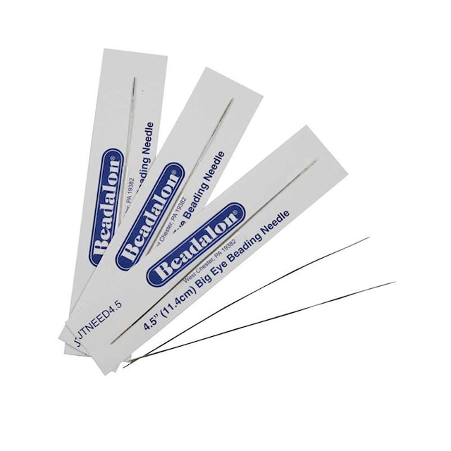 Produktbilde 1 for Perlenål, L: 6 cm, tykkelse 0,3 mm, 5 stk./ 1 pk.