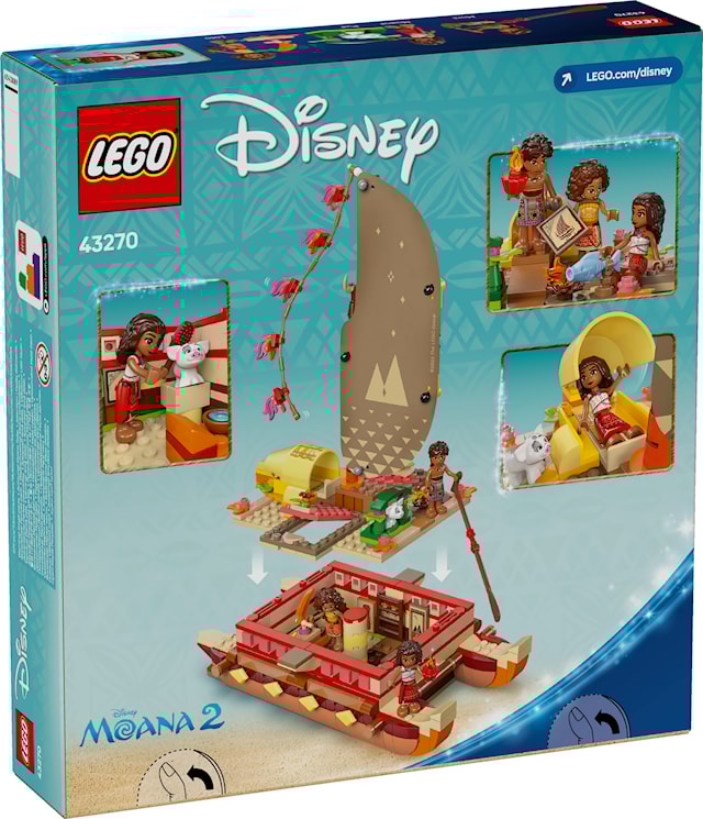 Produktbilde 3 for Vaiana på kanoeventyr LEGO® Disney Princess (43270)