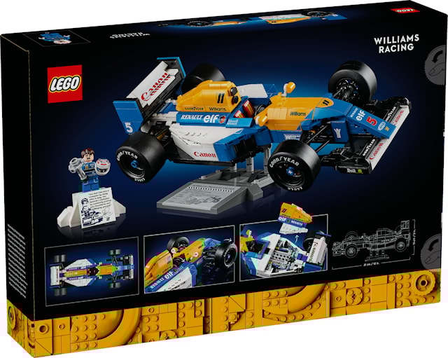 Produktbild 3 för Williams Racing FW14B & Nigel Mansell LEGO® Icons (10353)