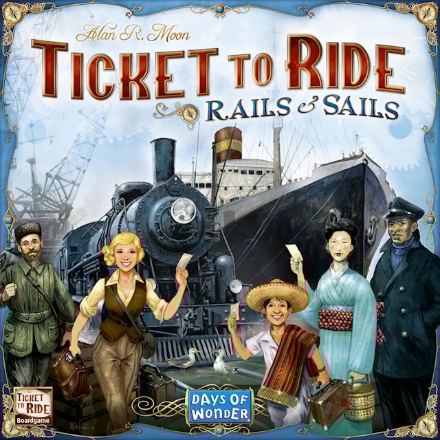 Produktbilde 1 for Spill Ticket To Ride, Rails & Sails (SE/FI/NO/DK)