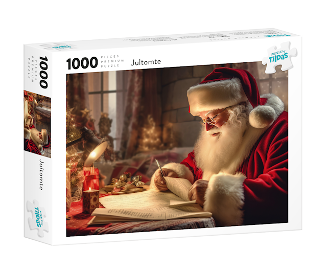 Produktbilde 2 for Puslespill julenissen 1000 brikker, Tildas