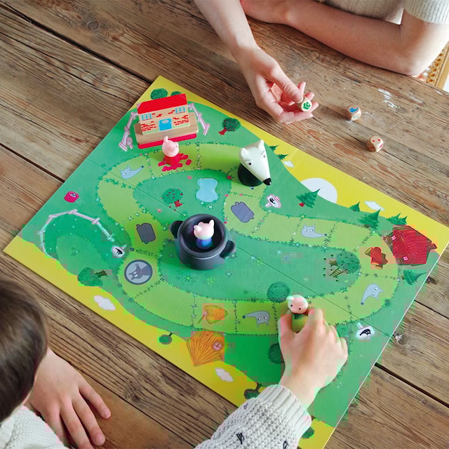 Produktbild 5 för Brädspel Wolfy Samarbetsspel med Grisar och en Varg Djeco