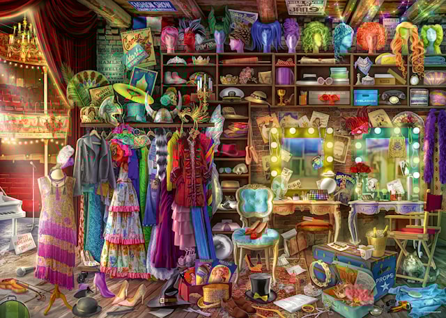 Tuotekuva 2 - Behind the Scenes Palapelit 1000 palaa, Ravensburger