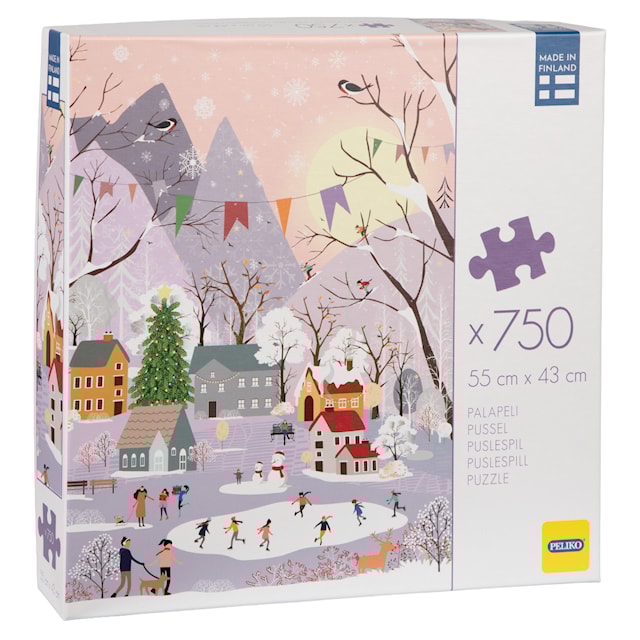 Produktbilde 2 for Julepuslespill 750 Brikker, Peliko