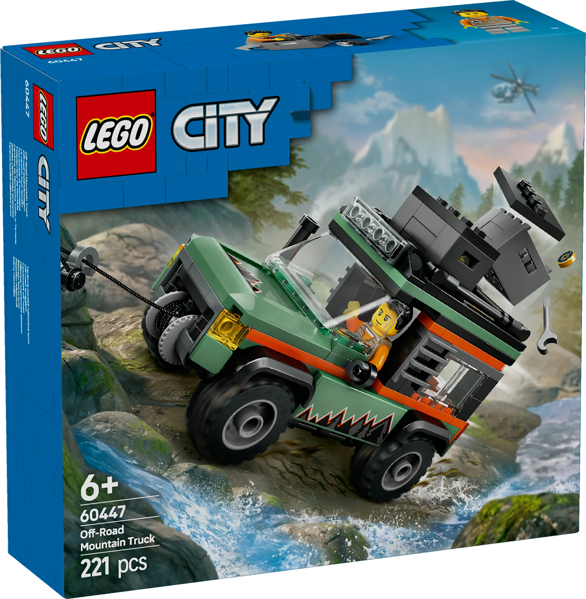 Produktbilde for Firehjulsdrevet terrengbil LEGO® City (60447)