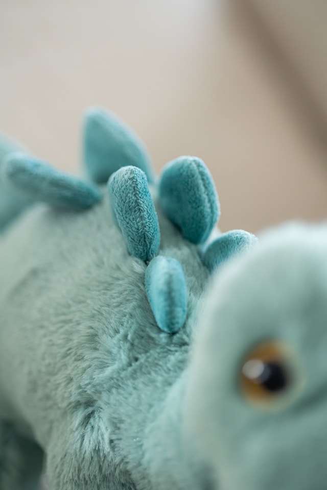 Tuotekuva 2 - Dino Stegosaurus Vihreä Suuri Teddykompaniet