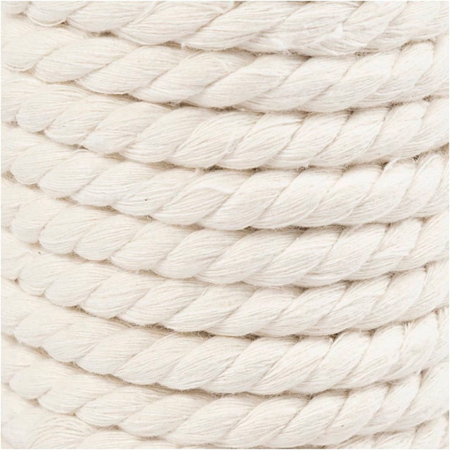 Tuotekuva 2 - Makramee-köysi, Pit. 12 M, halk. 8,5 mm, luonnonvalkonen, 300 g/ 1 rll