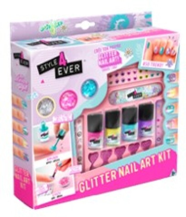 Glitter Nail Art Kit Style 4 Ever