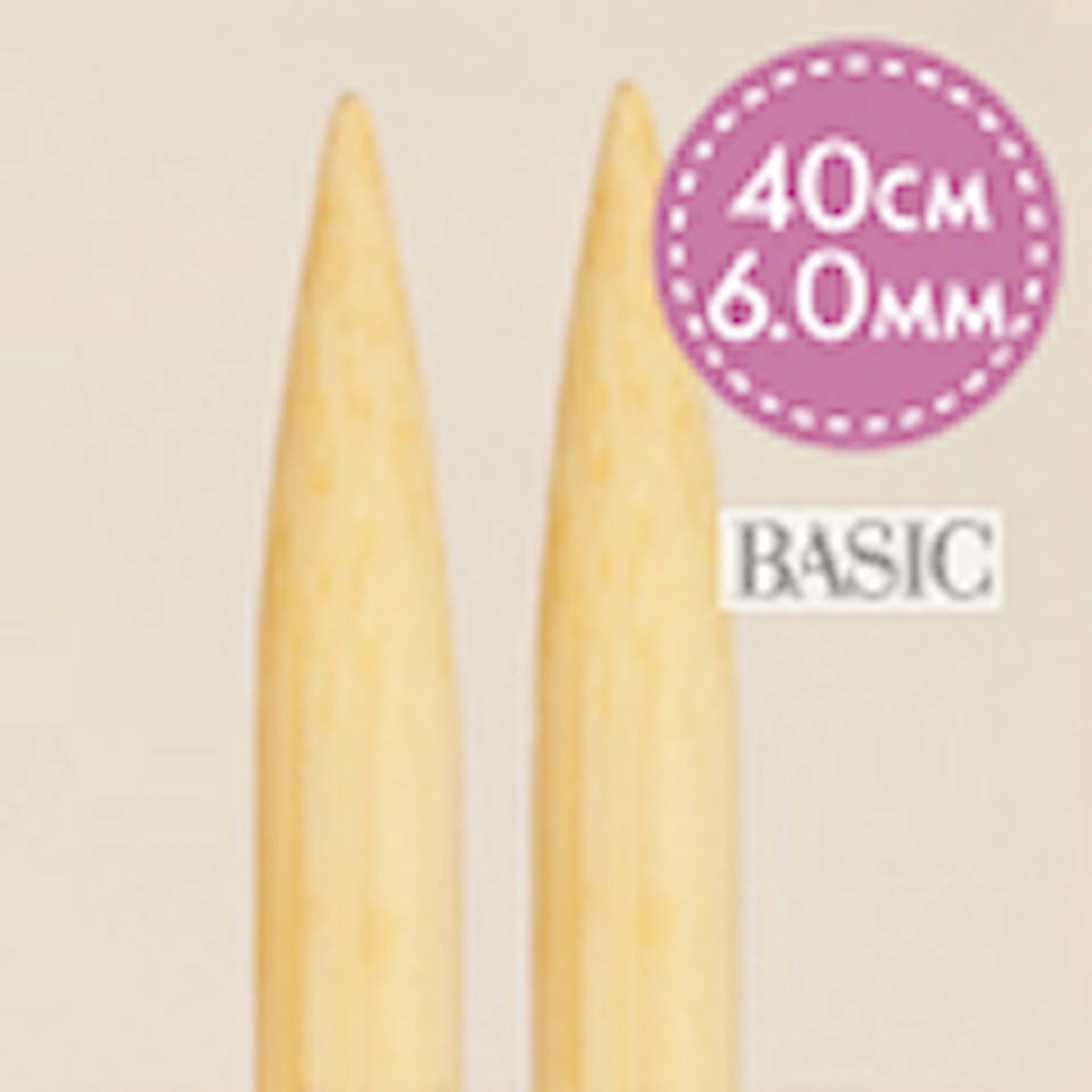 Produktbilde for Rundpinner Basic Bjørk 40 cm Drops