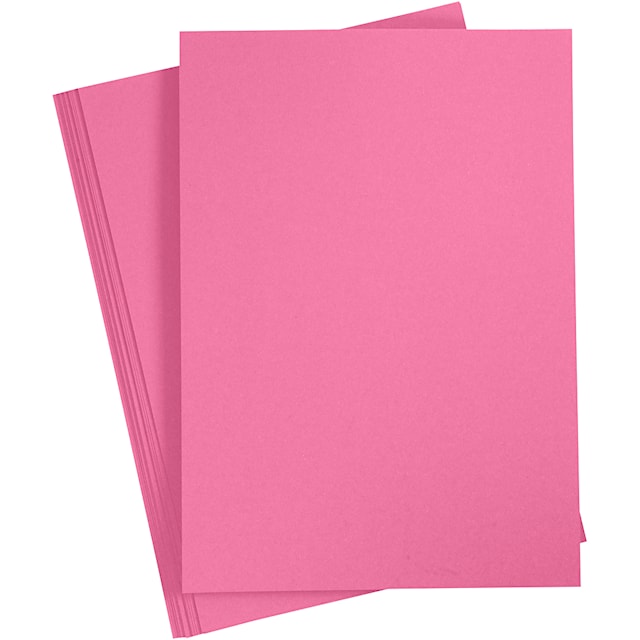 Tuotekuva 1 - Paperi, A4, arkki 210x297 mm, 80 g, pinkki, 20 kpl/ 1 pkt