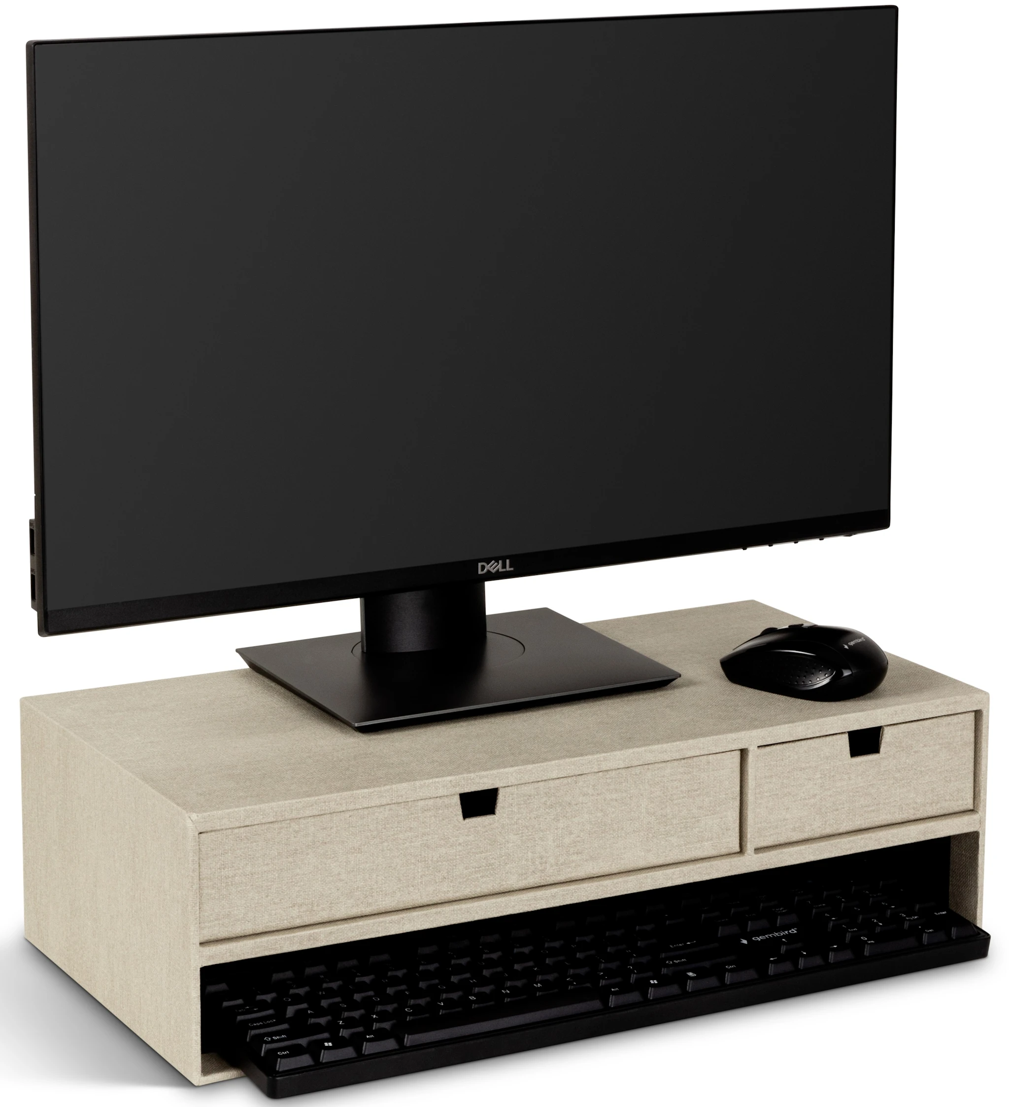 Tuotekuva ille Kannettavan  Ted Tietokoneen Tuki Säilytyksellä Linen 48,5x26x15cm Bigso Box of Sweden