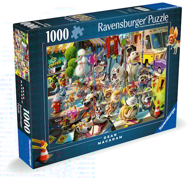 Tuotekuva 2 - Palapelit The Dog Walker 1000 palaa, Ravensburger