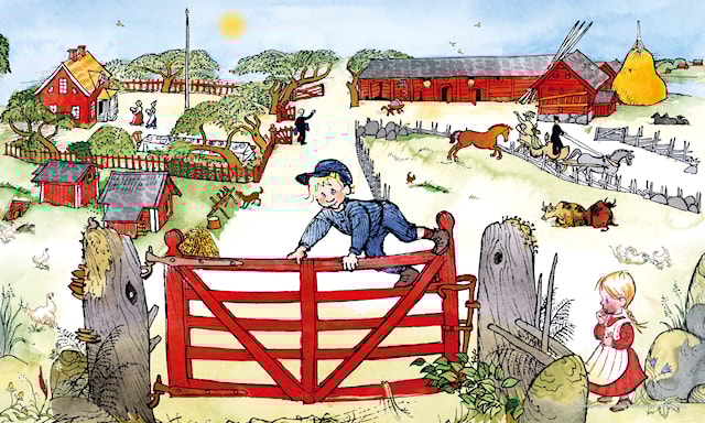 Produktbild 2 för Emil i Lönneberga, Pussel, 100 bitar, Egmont Kärnan