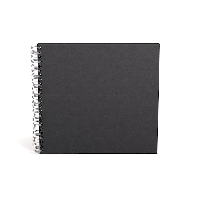 Produktbild 2 för Fotoalbum Black med svarta blad 35x31,5cm Bigso Box of Sweden