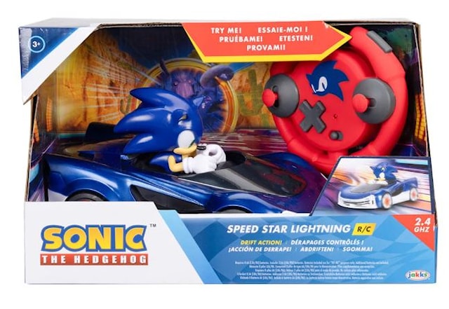 Produktbilde 3 for Sonic the Hedgehog radiostyrt Sonic Drifting R/C