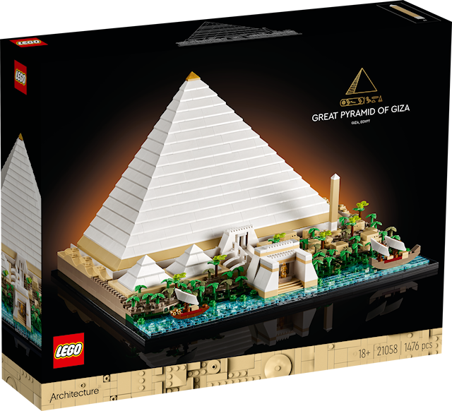 Produktbilde 1 for Cheops Pyramid 2022 LEGO® Architecture (21058)