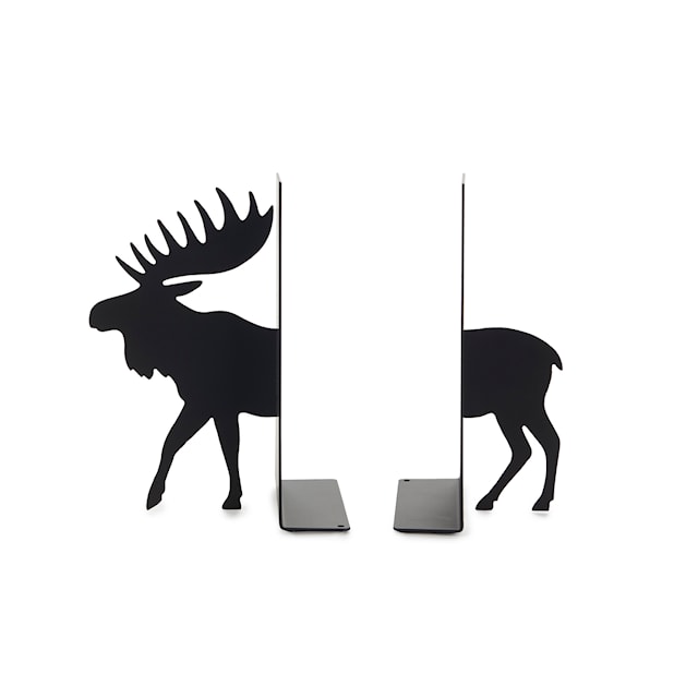 Tuotekuva 1 - Kirjatuki Moose Musta Metalli