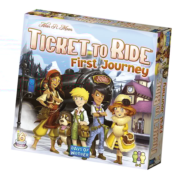 Produktbilde 1 for Barnespill Ticket To Ride, First Journey (SE/FI/NO/DK)