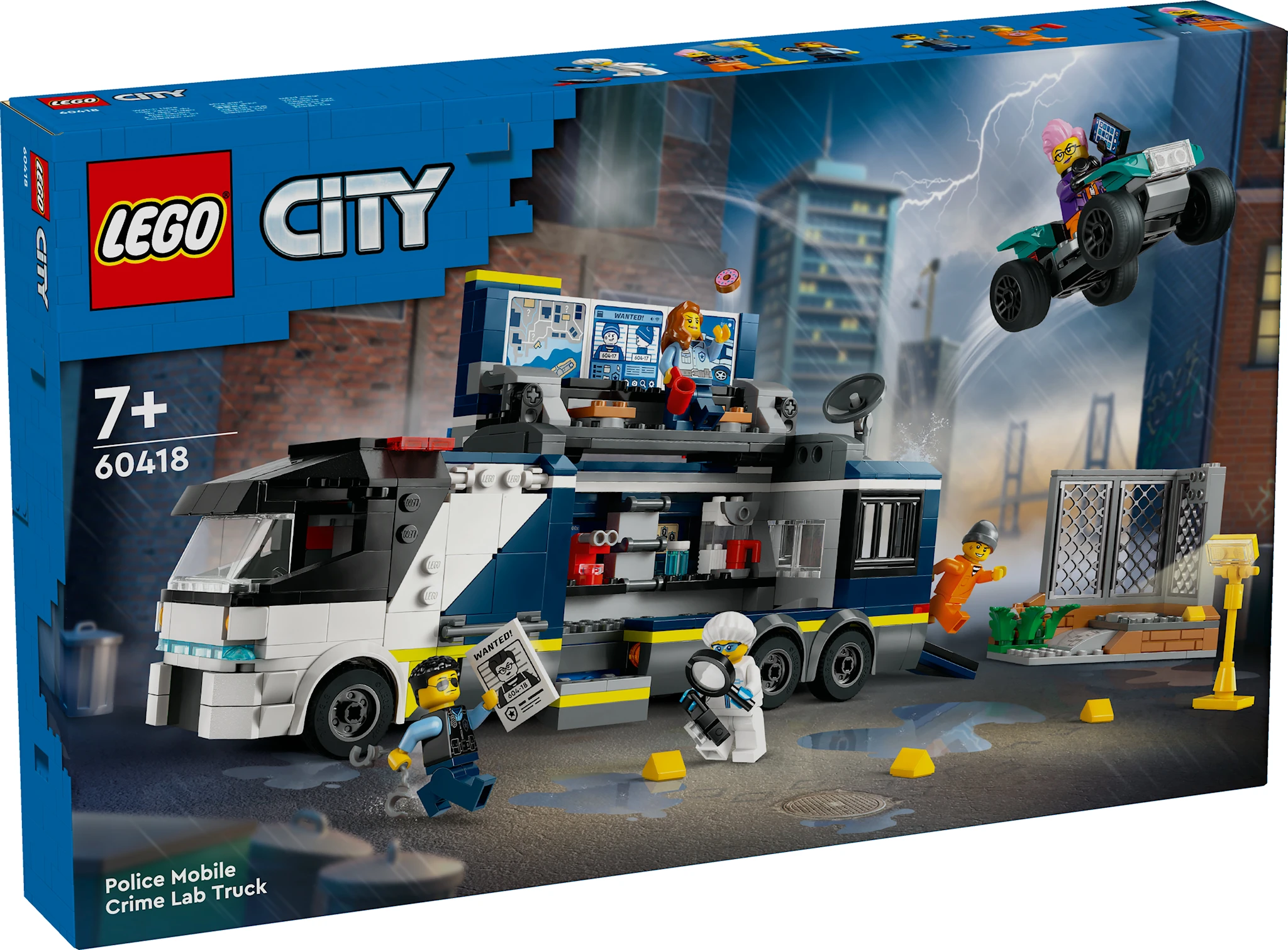 Tuotekuva ille Poliisin rikoslaboratorioauto LEGO® City (60418)
