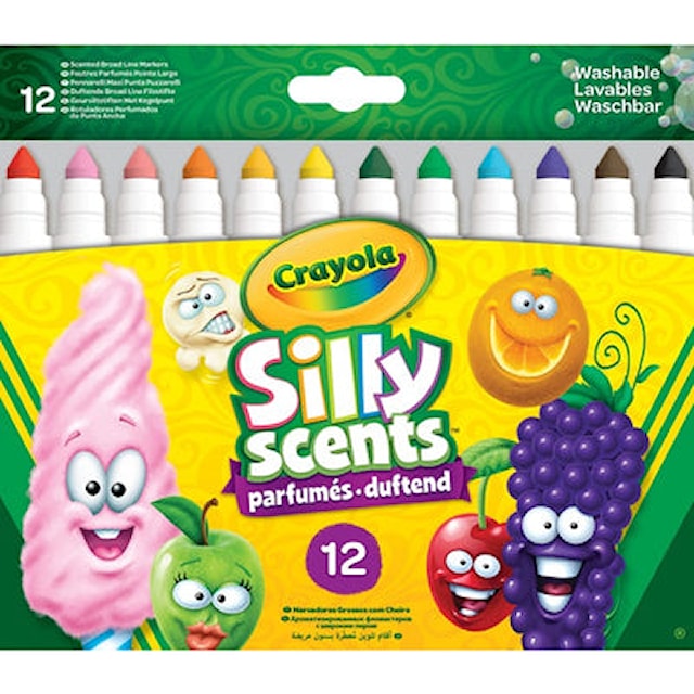 Tuotekuva 1 - Crayola Silly Scents -Huopakynät