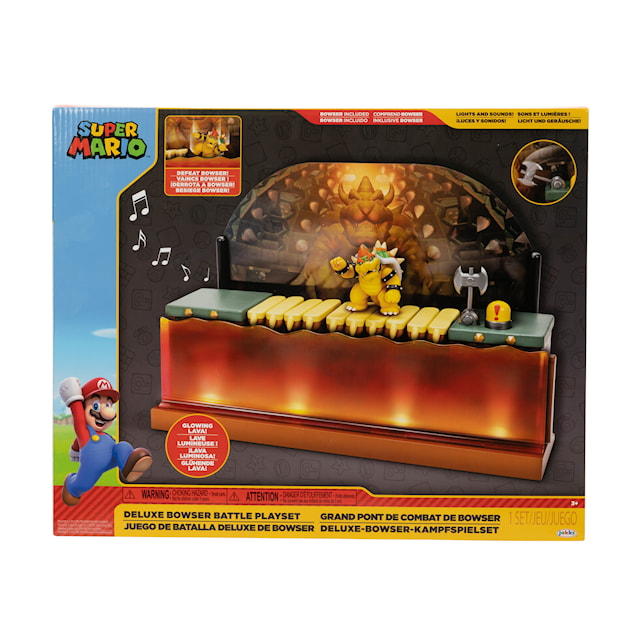 Tuotekuva 5 - Super Mario Deluxe Playset Bowser Battle