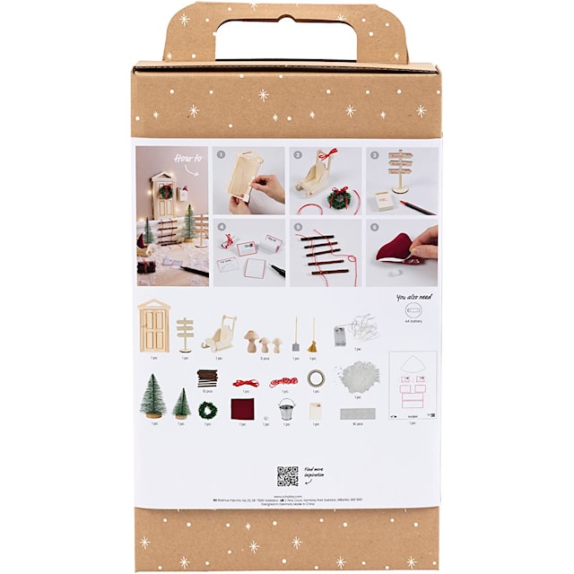 Produktbilde 2 for Kreativt Sett Nissens Dør