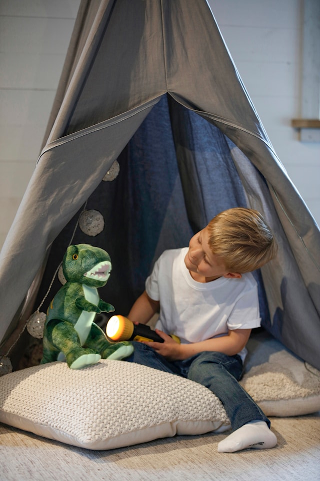 Produktbilde 3 for Självlysande Nattlampa Dinosaurie Grön Teddykompaniet