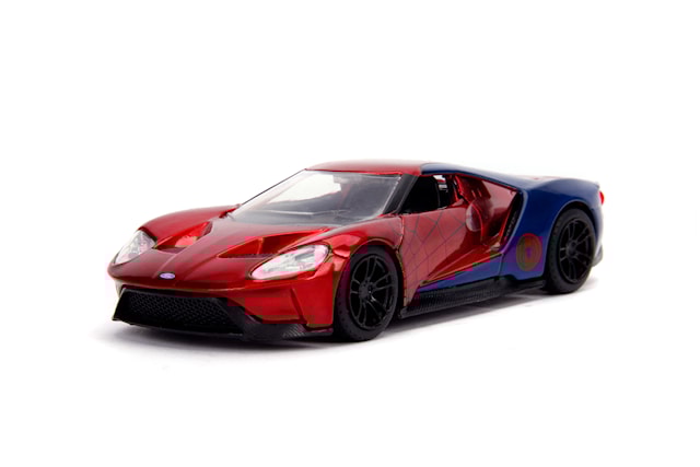 Tuotekuva 1 - Marvel Spiderman 2017 Ford GT Jada 1:32 12,5 cm