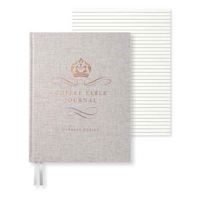 Tuotekuva 6 - Coffe Table Journal Royal 25,5 x 20 cm Nature 256 sivua Paperstyle