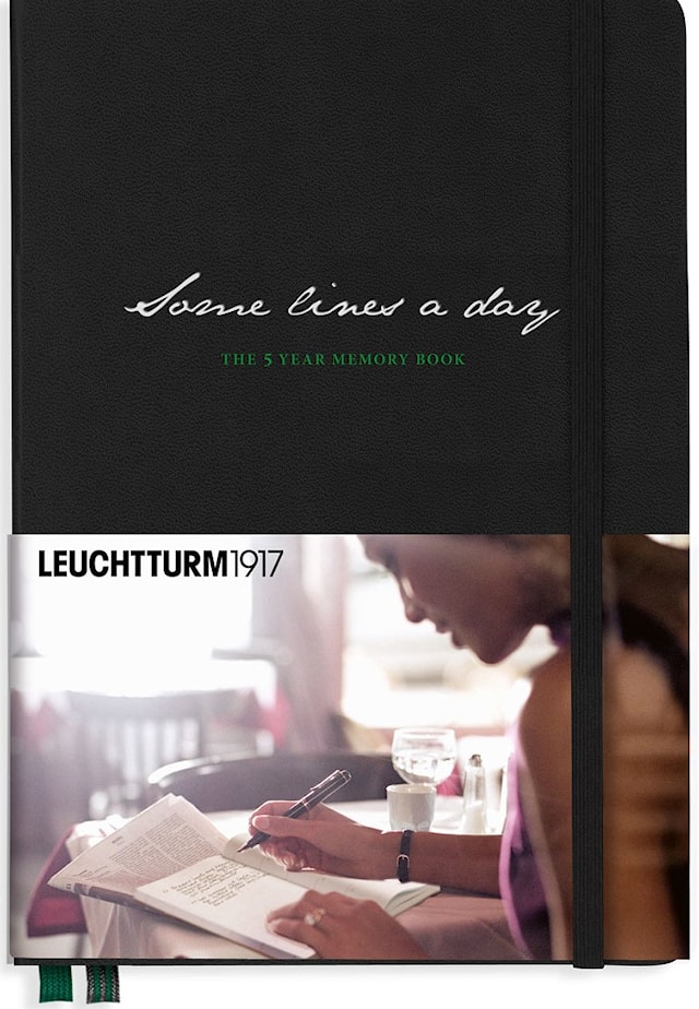 Produktbild 1 för 5-års Dagbok Black Leuchtturm1917