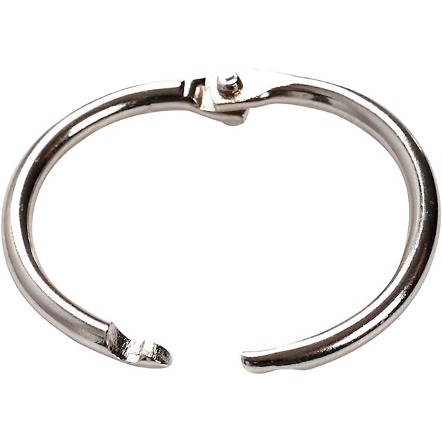 Produktbilde 3 for Bokring, dia. 25 mm, tykkelse 2,7 mm, 10 stk./ 1 pk.