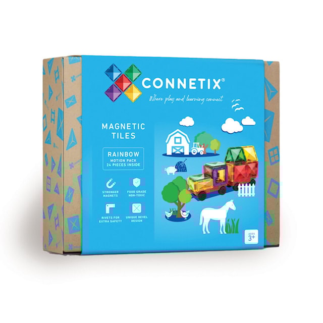 Produktbild 1 för Connetix Rainbow Motion 24 Delar