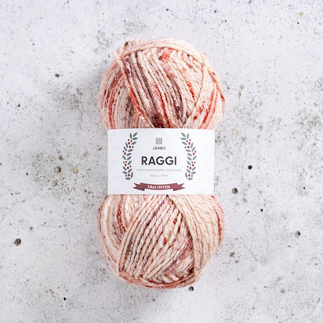 Produktbild 1 för Raggi Garn Ullmix 100g  Nightmare before Christmas 265 Järbo