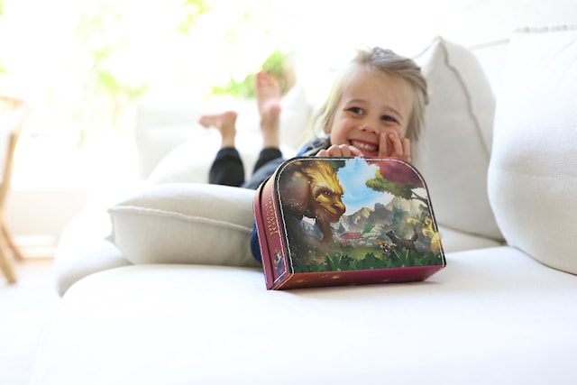 Produktbild 2 för Musse & Helium Resväska 25 cm Micki