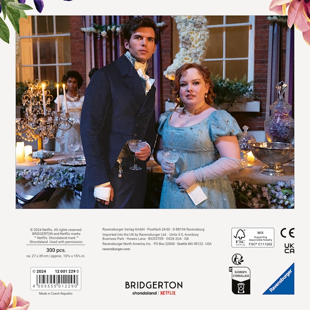 Produktbild 6 för Pussel Bridgerton 300 bitar, Ravensburger