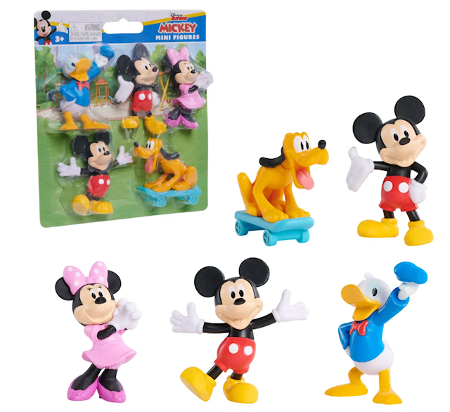 Musse och Vänner Figurset 5-pack Disney Junior