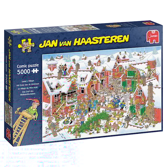 Produktbild 3 för Jan Van Haasteren Santa´s Village Pussel 5000 bitar, Jumbo