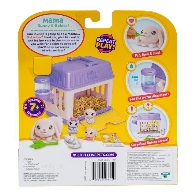 Produktbild 5 för Mama Surprise Minis Bunny Little Live Pets