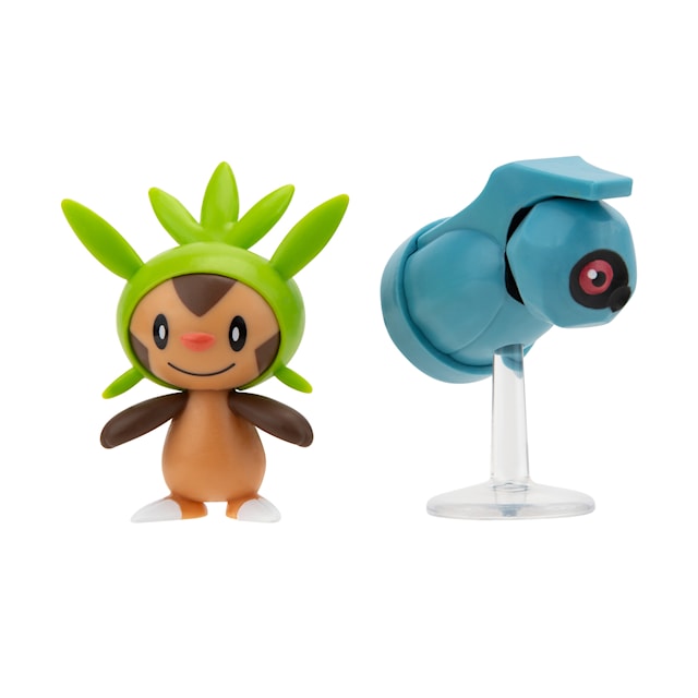 Produktbilde 1 for Pokémon Actionfigur 2-pakke Chespin og Beldum