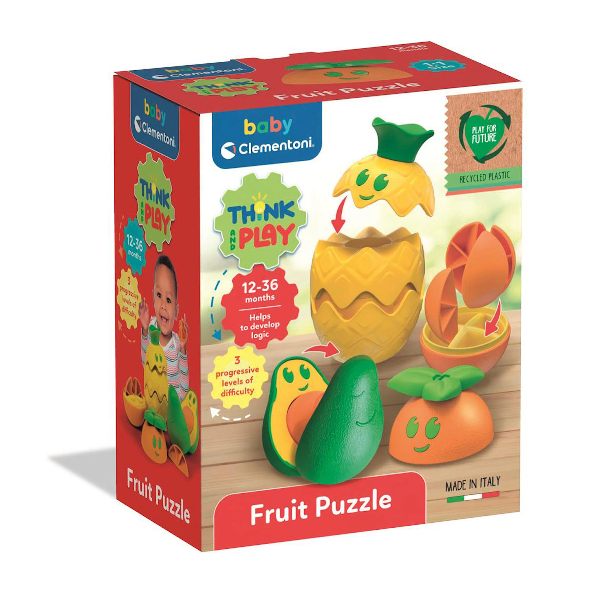 Produktbilde for Fruit Puzzle Clementoni