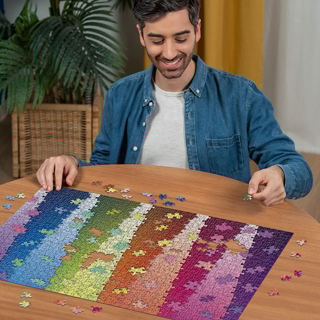 Tuotekuva 3 - Palapelit Colors On Colors 1000 palaa, Ravensburger