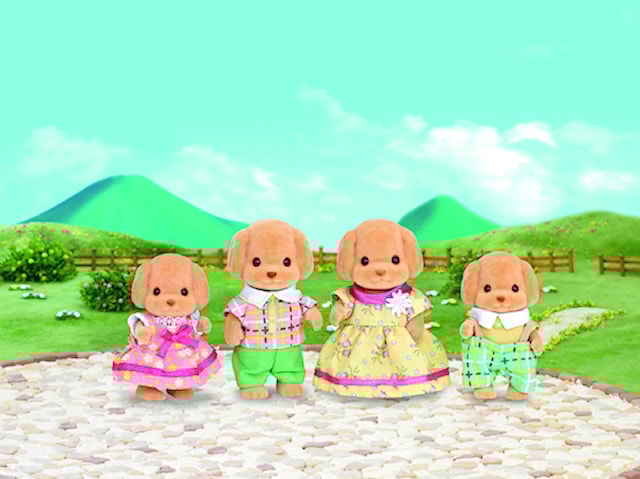 Produktbild 2 för Familjen Pudel, Sylvanian Families