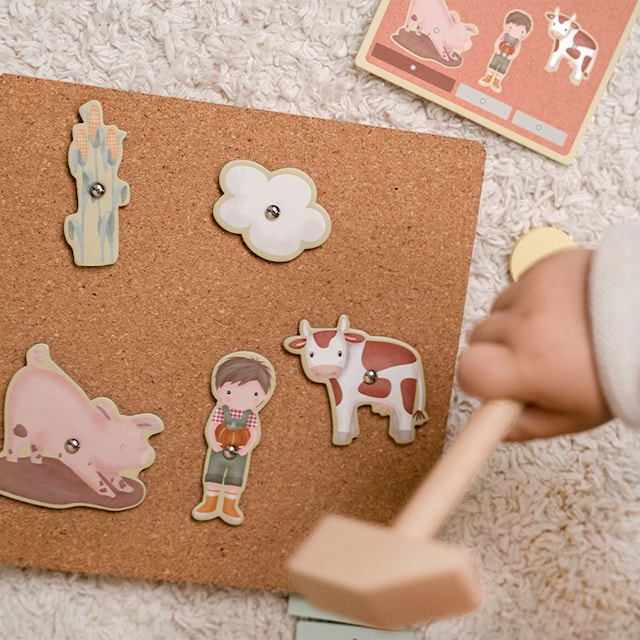 Produktbild 5 för Little Farm Tap Tap Set FSC Little Dutch