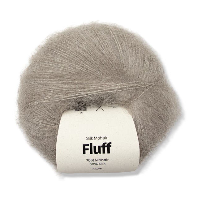 Silkki-Mohair Fluff 25 gr Fawn A749 Adlibris