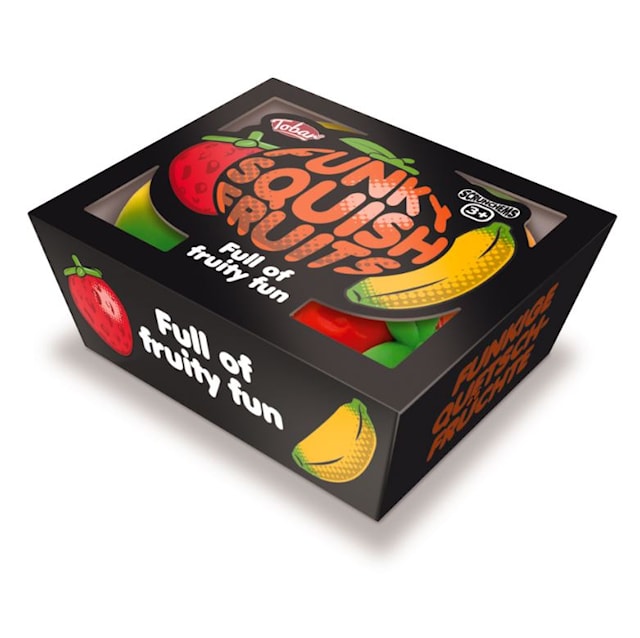 Produktbilde 2 for Stressball - Scrunchems Funky Squish Fruits 3-pk