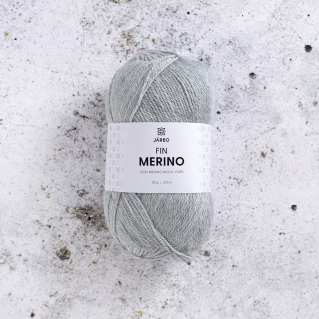Fin Merino 50g Grey Nimbus (02) Järbo