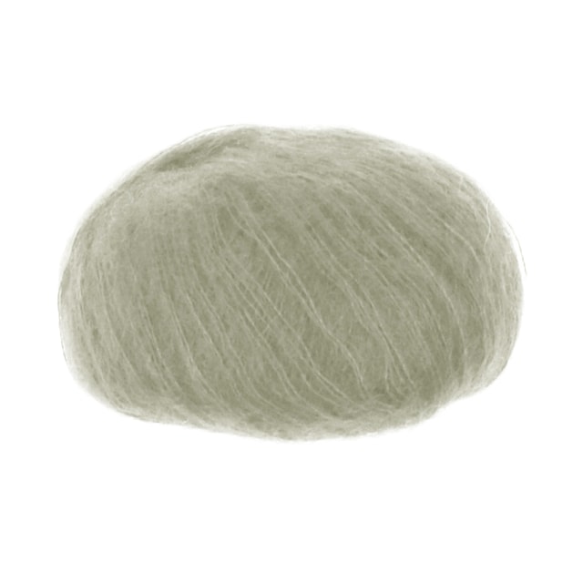 Silk Mohair 25 g Verde Grigio 30144 Lana Gatto