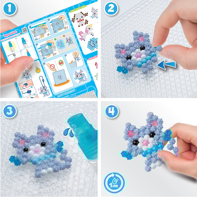 Produktbilde 5 for Perlesett 4 i 1 1900 perler Aquabeads